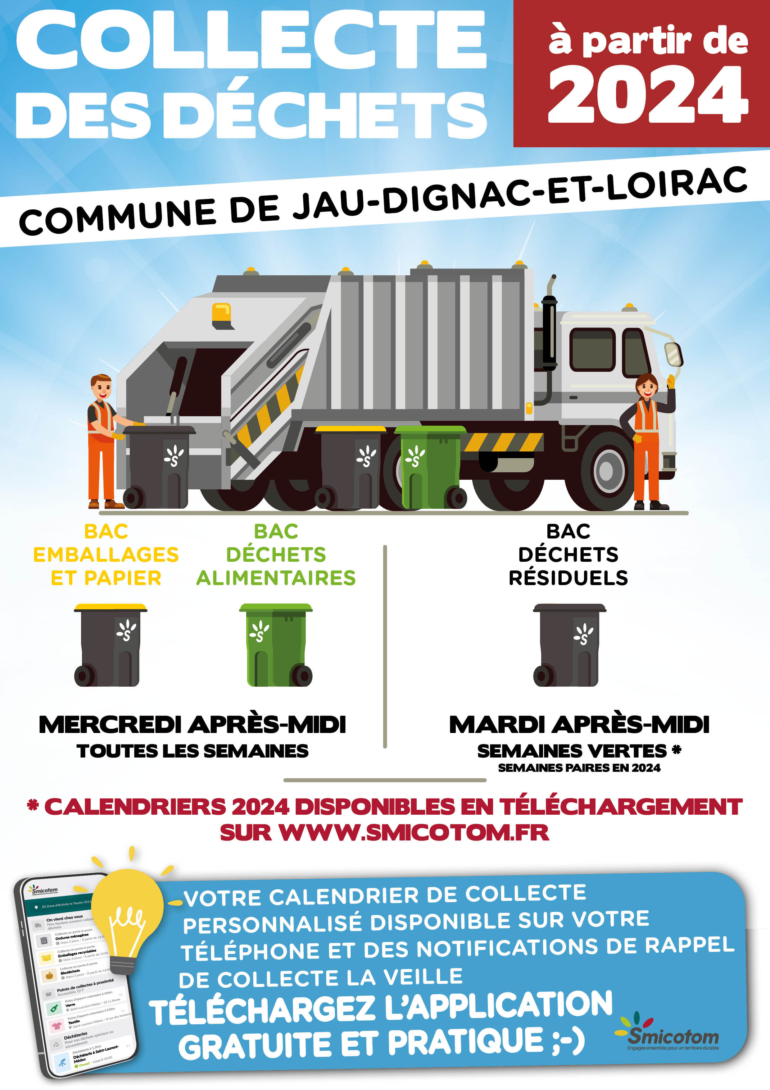 AFFICHES PLANNING PAR COMMUNE_JAU DIGNAC LOIRAC