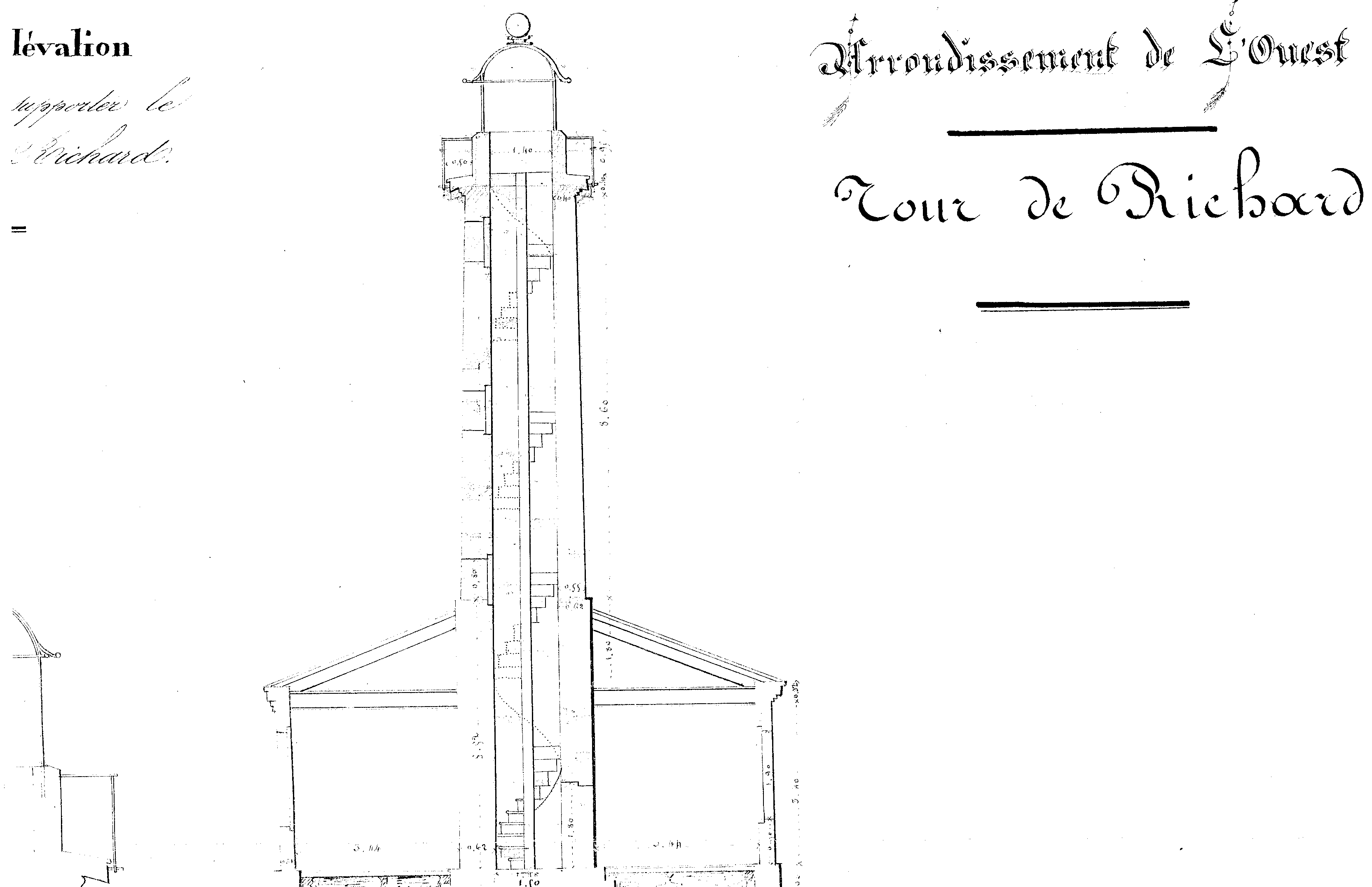 construction du premier phare