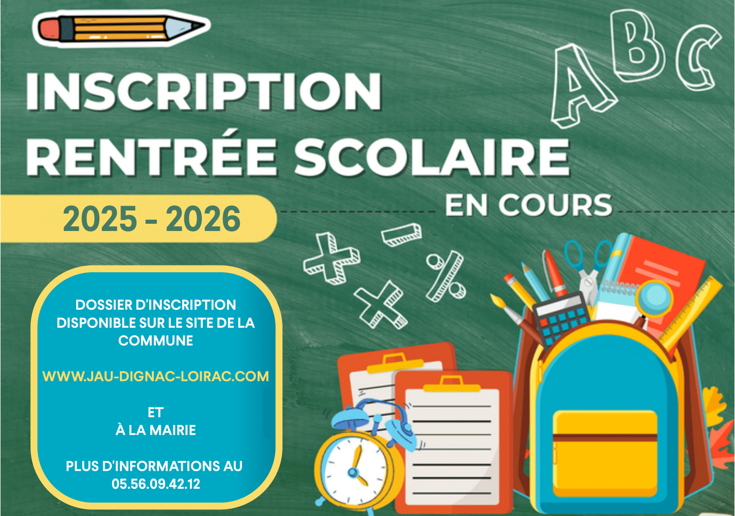 INSCRIPTION 20252026