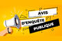 Avis d'enquête publique